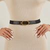 Эластичный пояс для пальто, аксессуары, декоративный пояс для костюма, женский, осенне-зимний, летний, черный.