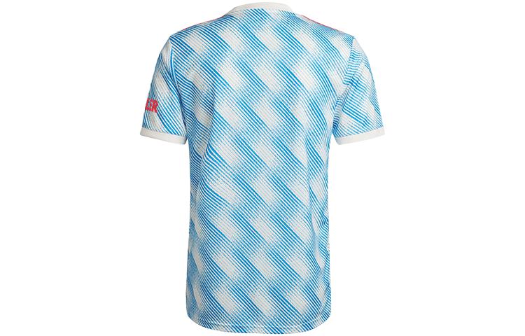 Adidas Manchester United Soccer Jersey Men's Blue