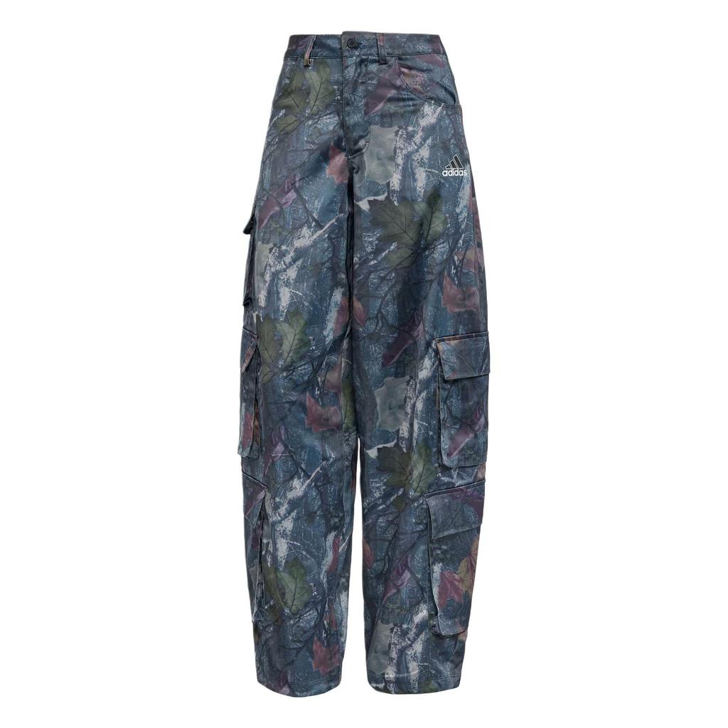 adidas Originals Women's Sat Cargo Pants Printed Green KE3741