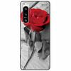 For Sony Xperia 5 IV / 1 IV Case 10IV Soft Silicone Flower Phone Back Cases For Sony Xperia 10 IV V Cover 5IV TPU Bumpers 10V