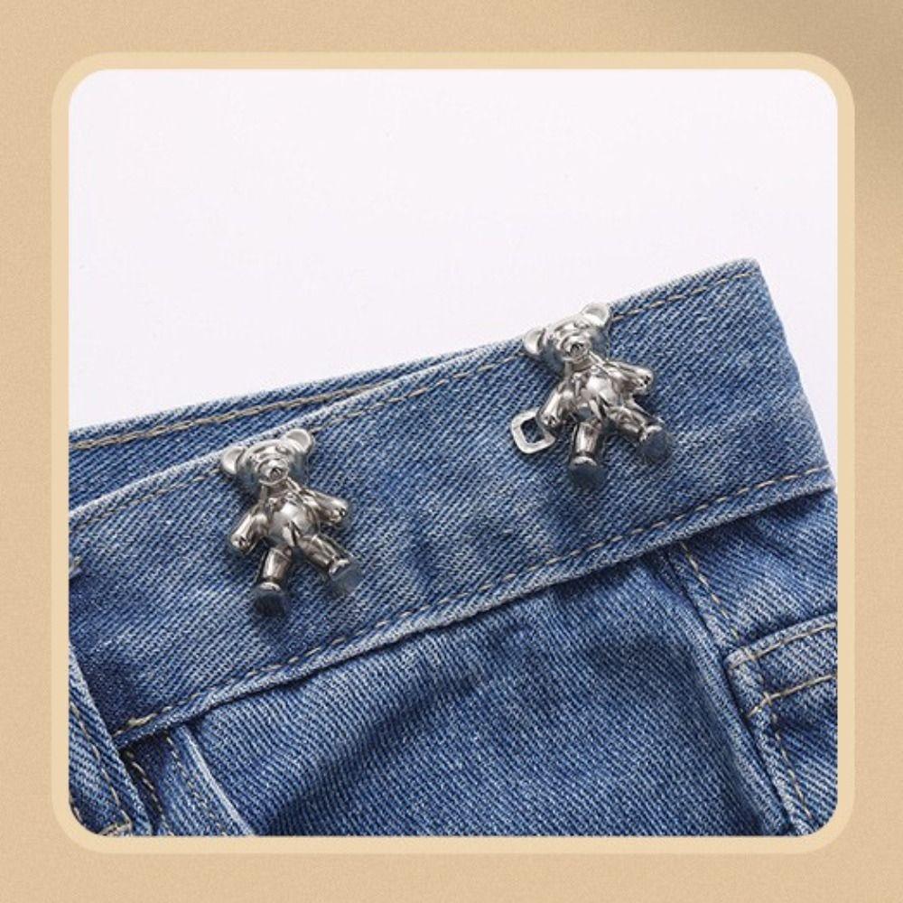 Pant Jeans Retract Waist Clothing Accessories Waist Pin Buckle Waist Tighten Clip Waist Button