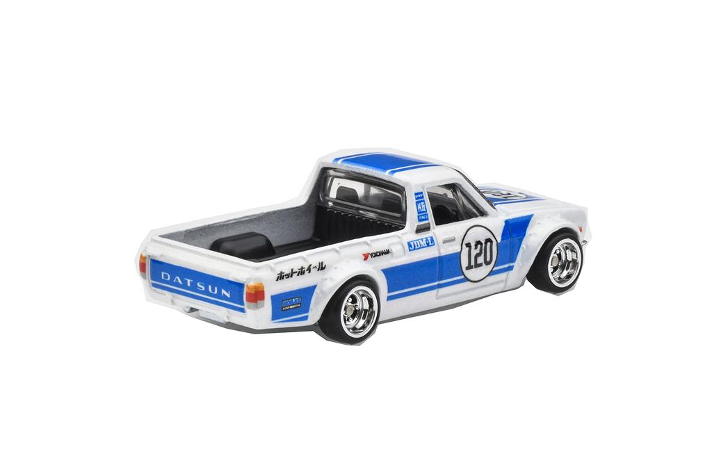Hot Wheels Car Culture Hyper Haulers Datsun Sunny Truck GRJ87 White '75 (B120)