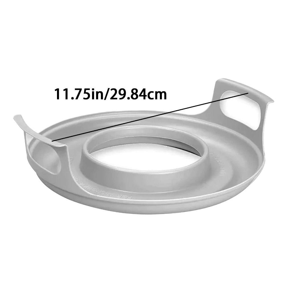 Anti-deformed Microwave Plate Tray Home Cooking Supplies Microwave Cool New Steam Holder