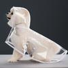 Transparent Dog Hooded Raincoat Waterproof Pet Clear Clothes Pet Rain Jacket  Golden Retriever