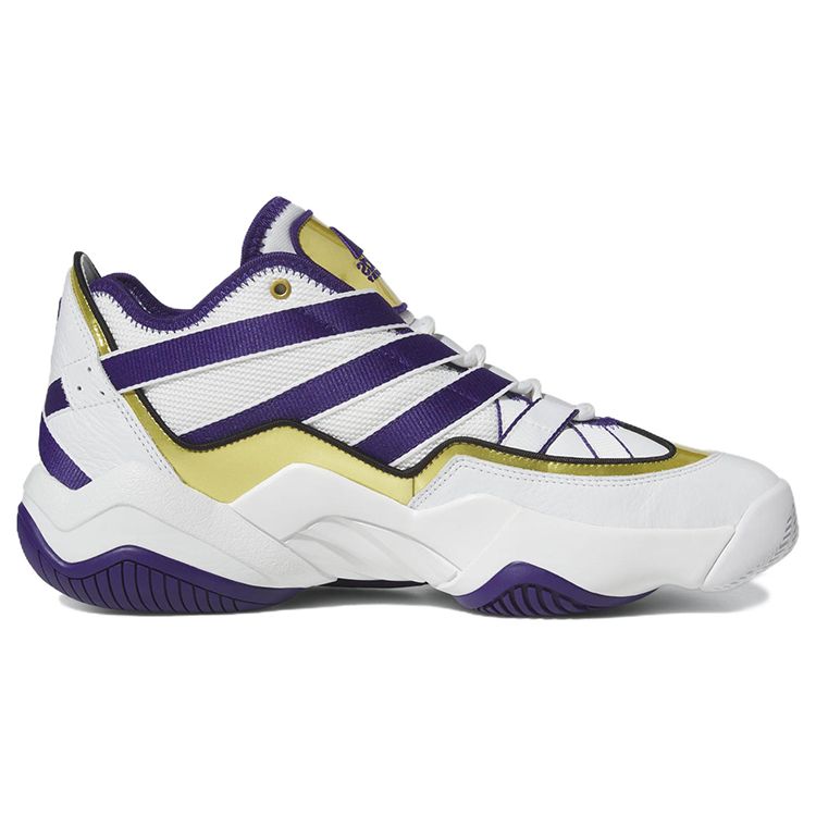 Adidas Мужские кроссовки Top Ten 2010 Lakers White Cloud-White Team-College-Purple HQ4624