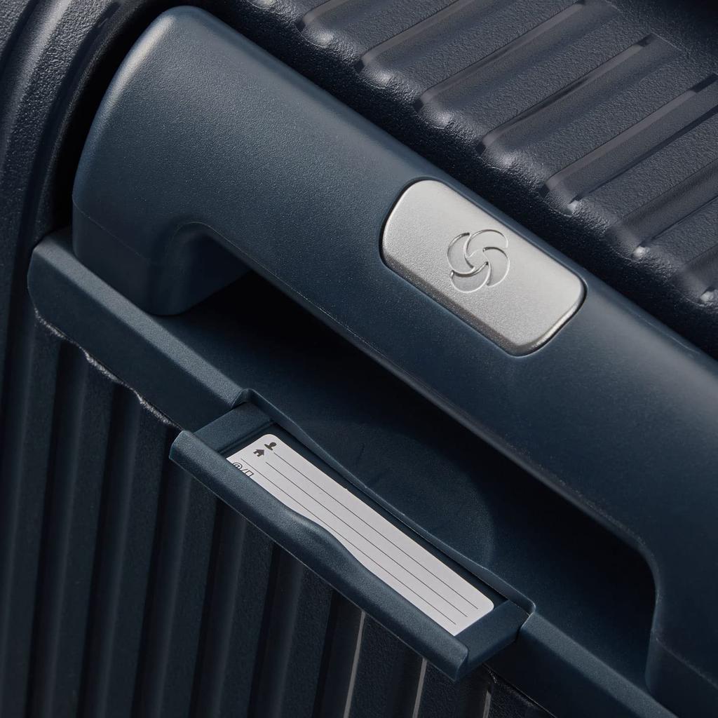 Чемодан-чехол Spinner Expandable 55 см темно-синий [Samsonite] Hi-Fi HI-FI 55/20 ручная кладь 39/45 л 2,3 кг