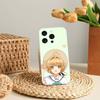 Милый Чехол-Карта Сакура-С Для Телефона IPhone 17 16 15 12 11 Pro Max 14 Plus 13 Mini Прозрачный Мягкий Чехол Funda