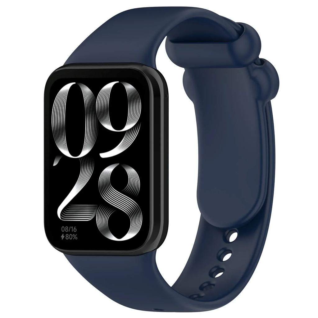 Силиконовый ремешок для Xiaomi Mi Band 9/8 Pro Оригинальный сменный браслет для Redmi Watch 5/4 Аксессуары для ремешка часов
