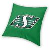 Saskatchewan Roughriders Square Pillowcase Polyester Linen Velvet Creative Zip Decor Pillow Case Room Cushion Cover 45x45