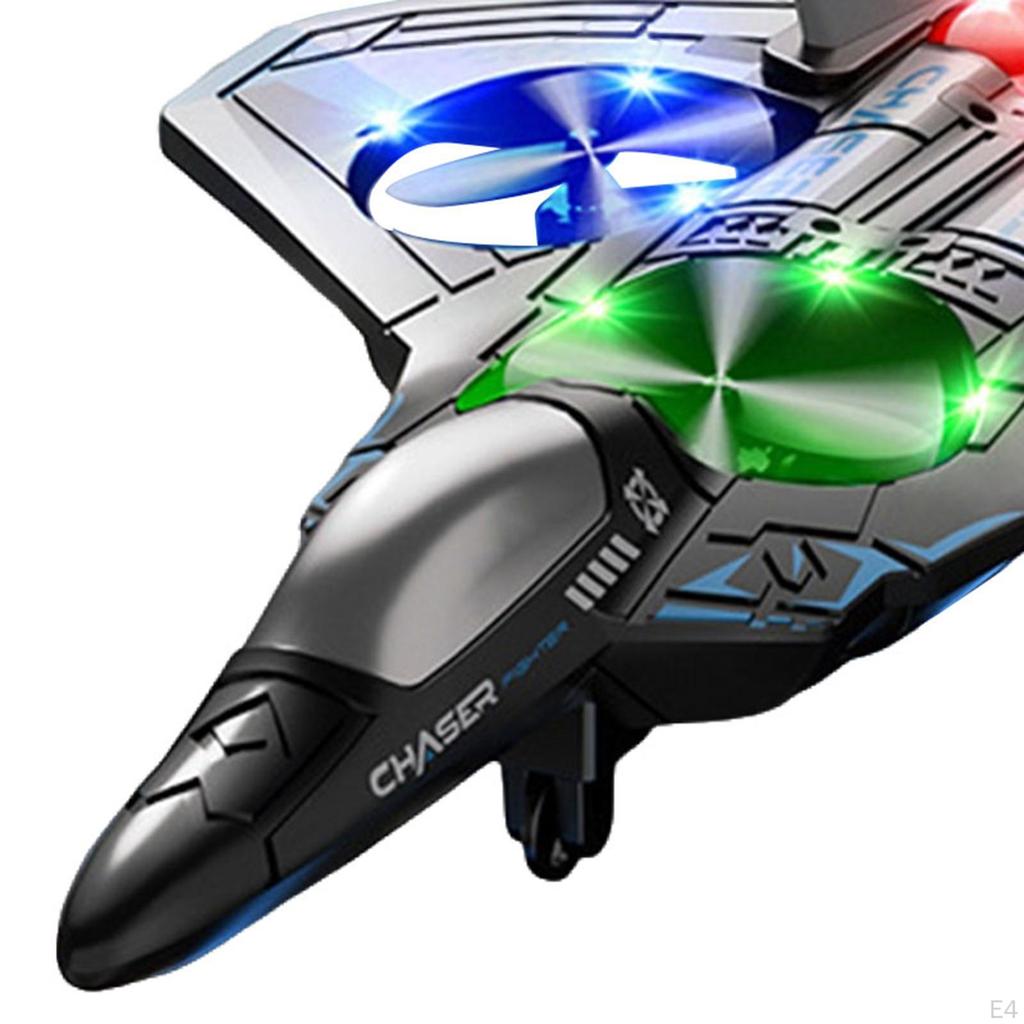 Самолет-истребитель с дистанционным управлением, переворот на 360°, удержание высоты, 2,4 ГГц, легкий, устойчивый к падениям, радиоуправляемый самолет с