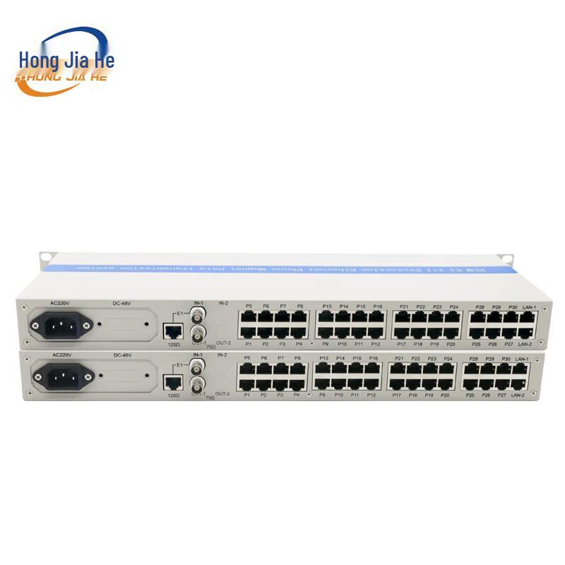 HongJiaHe E1 PCM Multi-Service Multiplexer