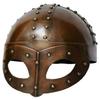 Copper Antique Finish Luxury Viking Helmet Medieval Armor Steel Helmet Home Decor  Handmade
