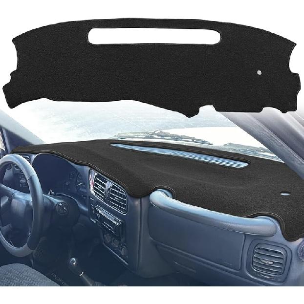 Dash Cover  Fit For Chevy Chevrolet S10 Blazer/GMC Jimmy Sonoma Envoy/Olds Oldsmobile Bravada/Isuzu Hombre,Dashboard Cover Mat Carpet Pad(Charcoal