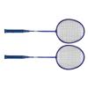 Badminton Racket Lightweight Comfortable Iron Alloy Amateur Double Badminton Racquet Set for Beginner Training