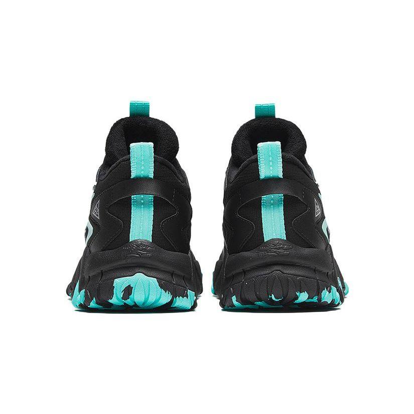 Anta Кроссовки Kids Summit 2.0 нескользящие, амортизирующие, прочные, повседневные, детские, черные, флуоресцентно-зеленые 312246973H-13