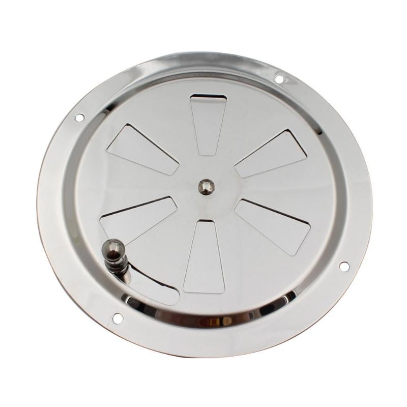 Для лодки, каравана, вентиляционная решетка, крышка из нержавеющей стали 316, круглая вентиляционная пластина с боковой ручкой