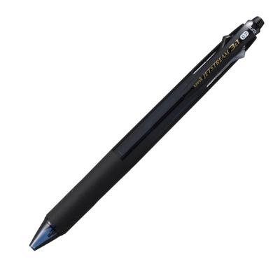 Многофункциональная ручка Mitsubishi Pencil Jetstream 3&1 0.7 Прозрачный черный Легко пишет