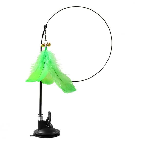 Игрушка-палочка для кошек, съемная, легкая, мощная, снимает скуку, ручная тизер, присоска, палочка, игрушка, продукт для домашних животных