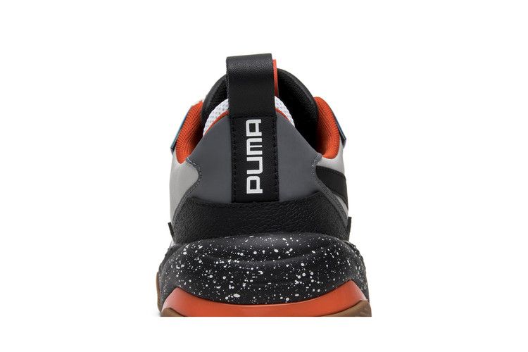 Men's Sneakers Puma Thunder Electric Black White Orange Puma Black/White-Orange