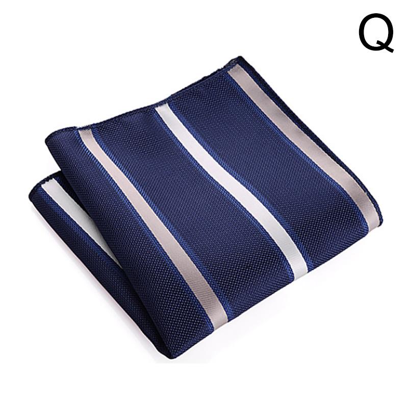 1 шт. Полотенце Карманный платок Жаккардовое плетение Узор "Кешью" Мужские носовые платки Модные аксессуары