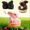 Силиконовые формы для Пасхи | 3D Кролики Многоразовые Арт-поделки, Форма для Маффинов Пасхальный Кролик | Для Поделок из Кексов, Помадки, Конфет, Сахара, Маффинов, Дня Рождения