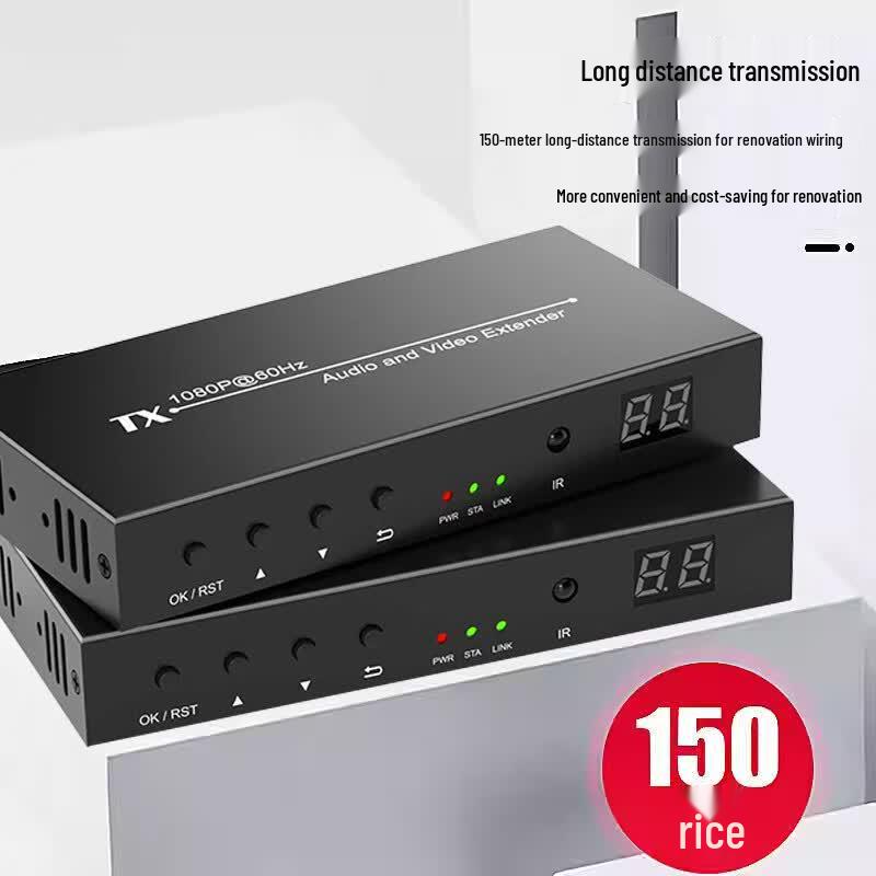 HDMI KVM-удлинитель с USB и стереоаудио по Ethernet