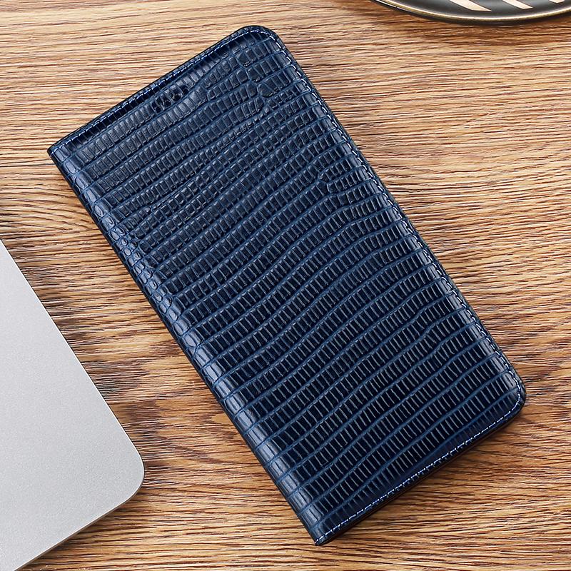 Чехол-книжка из натуральной кожи с узором под ящерицу для Tecno Spark 8 8C 9 10 10C 20 30 30C 40 40C Pro Plus 4G 5G, защитный от царапин