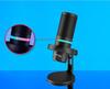 HYPERX DuoCast — USB-конденсаторный микрофон RGB для ПК, PS4, PS5 и Mac, антивибрационный амортизатор, 2 диаграммы направленности, поп-фильтр, регулировка усиления, игровой микрофон
