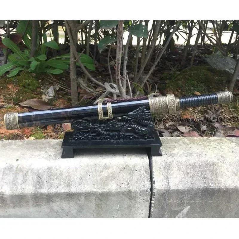 Держатель для меча в форме китайского дракона Японский металлический держатель для самурайского меча катаны Подставка для дисплея Аниме Подставка для ножа Мультяшный