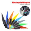 Sticker Shield Retrofit Motorcycle Front Fairing Windshield Fixed Wind Wing Motorbike Decoration