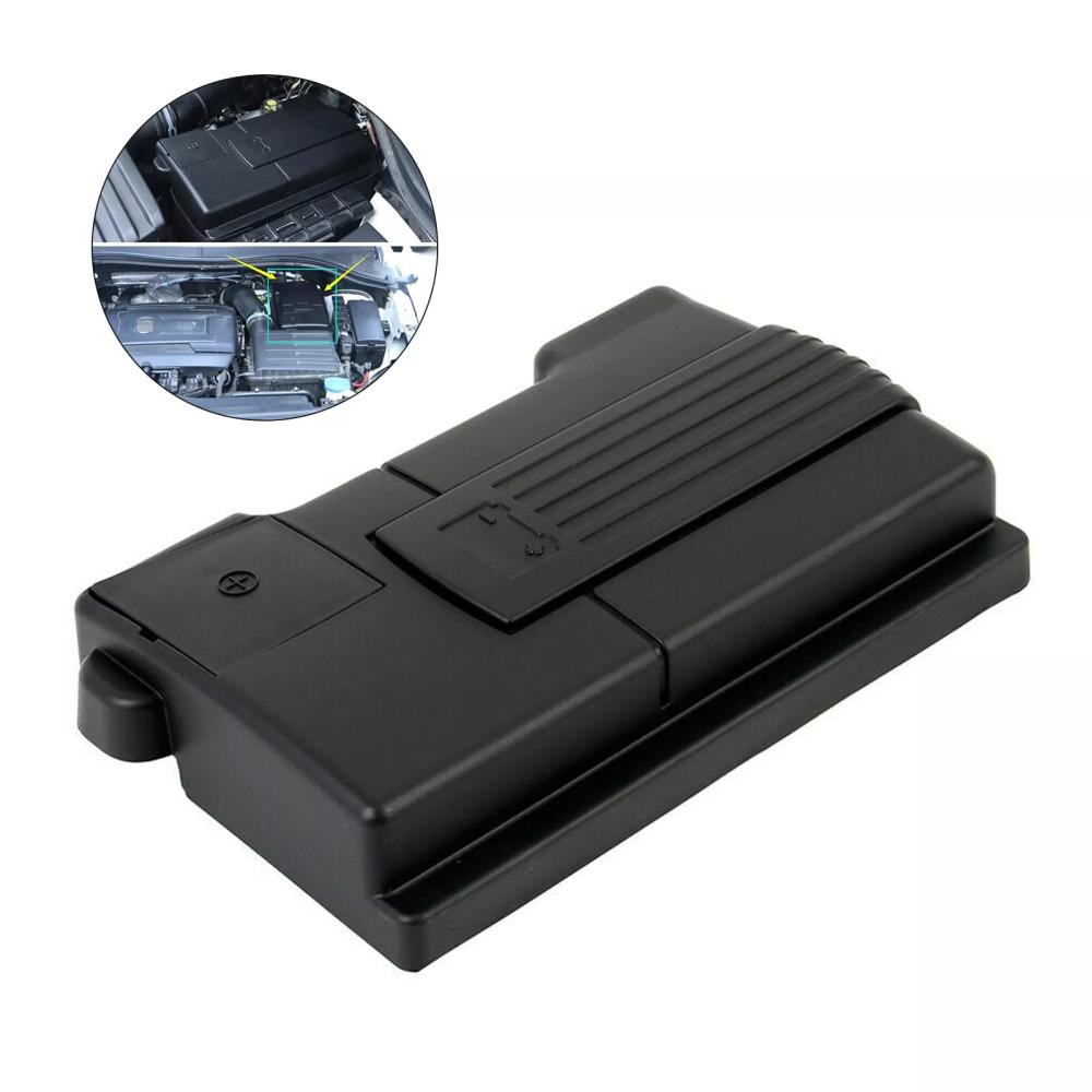 1PCS Electrode Engine Battery Cover Shell Protector Dustproof For VW Golf Mk7 Engine Parts Car Batteries Cover Shell Auto Parts