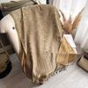 Классический имитация кашемира Модный универсальный жаккардовый шарф с бахромой из кашемира Длинный шарф Тонкий этнический стиль