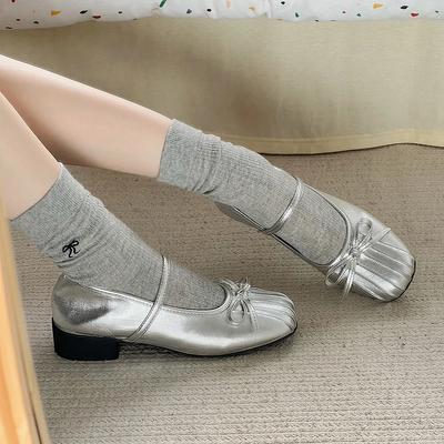 Модная женская обувь Платформа Женская обувь Неглубокий вырез Модис Повседневные кроссовки Круглый носок Сабо Ретро Новое платье 2024 Лето Ле