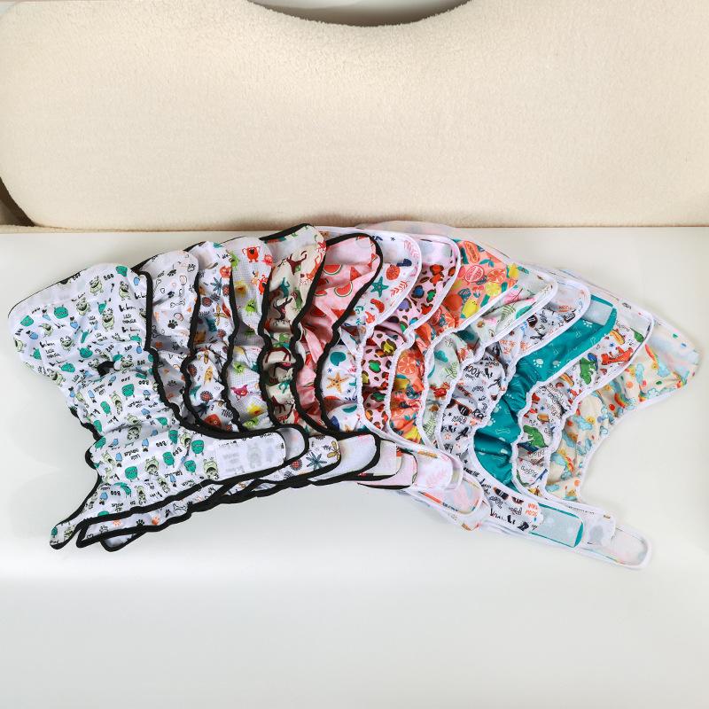 Физиологические штаны для собак женского пола - менструальные подгузники и одежда для домашних животных на весну/лето.