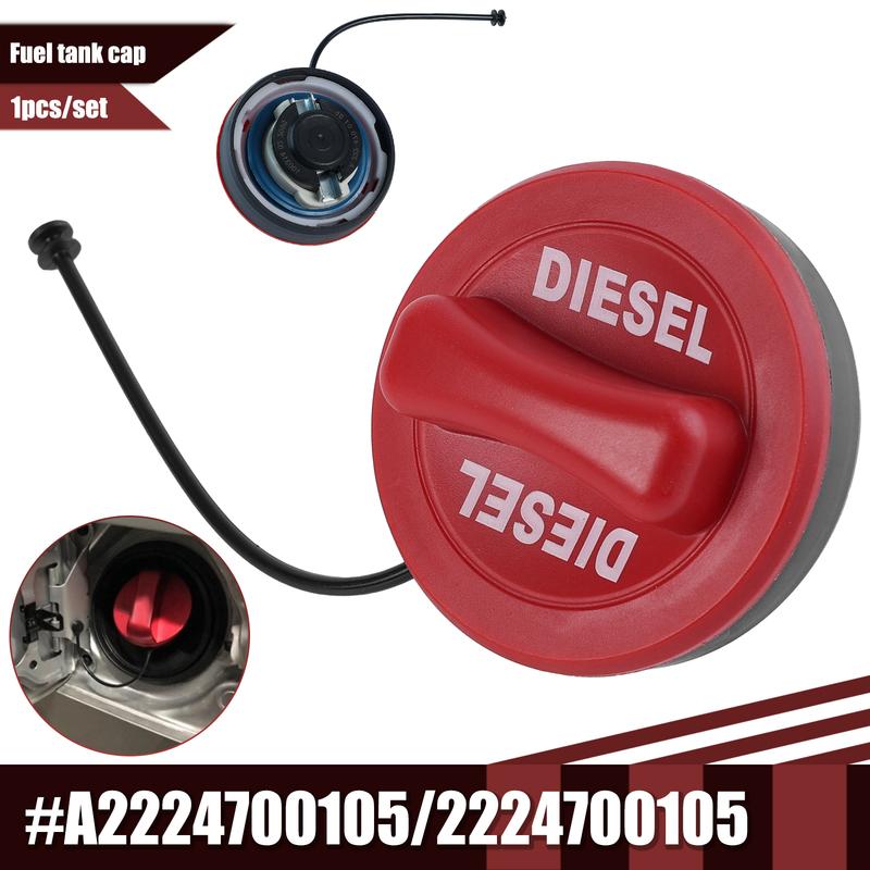 Car Diesel Fuel Tank Filler Gas Cap Cover A2224700105 2224700105 For Mercedes-Benz A C E GLA CLA Class W213 W205 X156 W117 W176