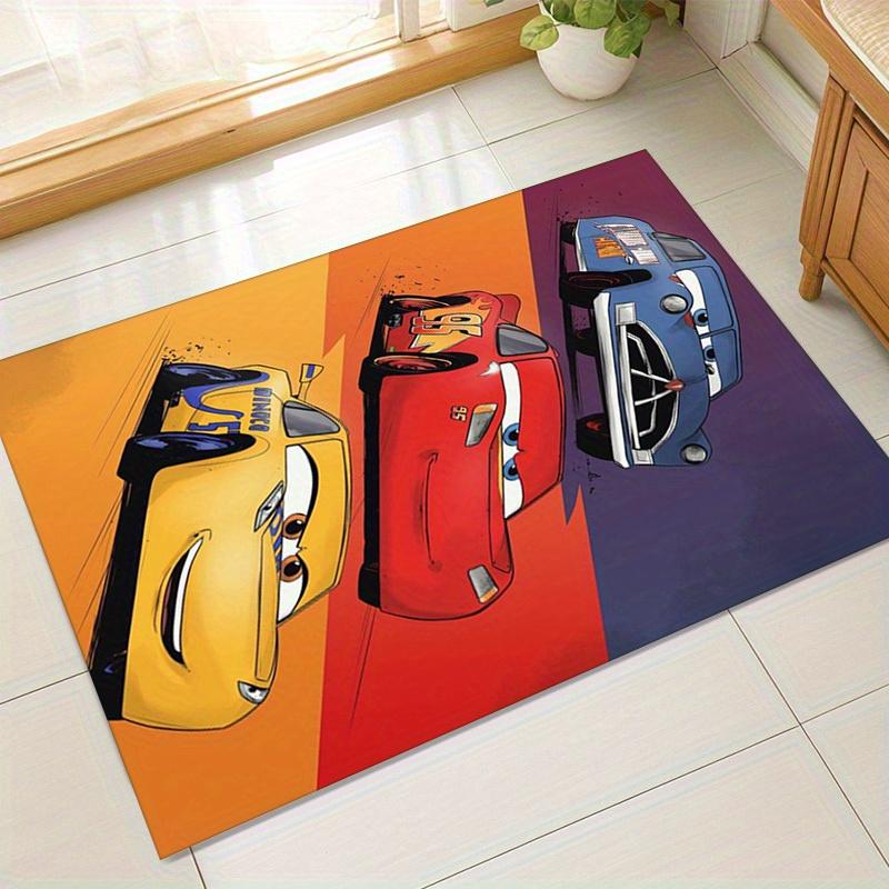 1pc. Cartoon Car Pattern Rug for Home Office Chair Cover Outdoor Decoration Giftz0410116