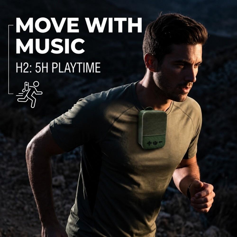 Wireless Mini Wireless Audio Speaker for Sports Running Hiking Outdoor Travel Gym Workout