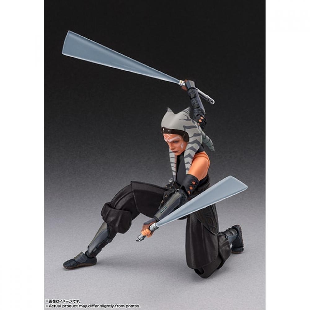 Bandai Spirits Ш. Figuarts  Figuarts  Звездные войны  Асока  Звездные войны  Асока  [Предварительно окрашенная фигурка  Общая высота прибл.. 150 мм]