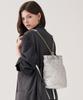 Jina In Ny 3-Way Use Elizabeth Mini Backpack [Silver Combo]