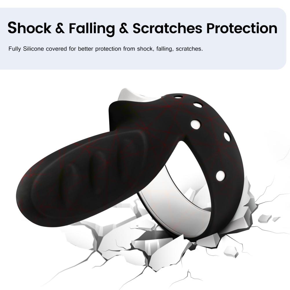 Silicone Controller Grip Cover + Face Cover For Oculus Quest 2 Anti Slip Anti Collision Protective Covers For VR Controllers And Headset