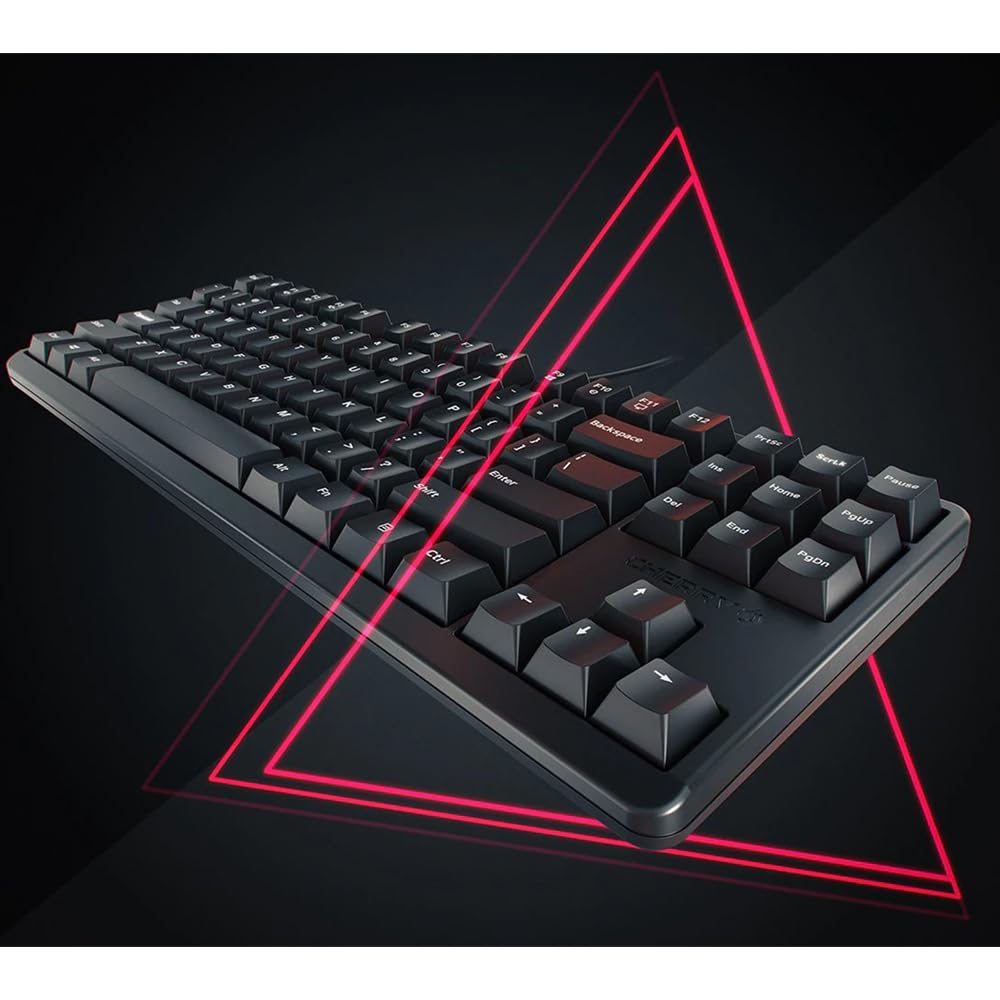 CHERRY MX TKL Черная RGB Клавиатура Красные переключатели G80-3000S