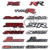 3D значок Spoon Sports Modulo RS RR Type R, значок на задний багажник JS Racing Mugen Sir для Accord Spirior Civic City Fit Crv Odyssey
