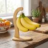 Creative Wooden Banana Rack Space Saving Hanging Kitchen Holder  for Fruit,Mugs,Keychains