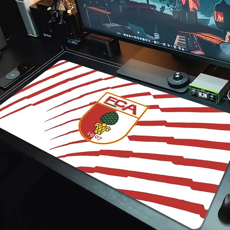 FC Augsburg Mouse Pad Large Gaming Table Cushion Non-slip Laptop Tablet Big Mousepad XXL Mat Mini PC Playmat With Lock edge_xia