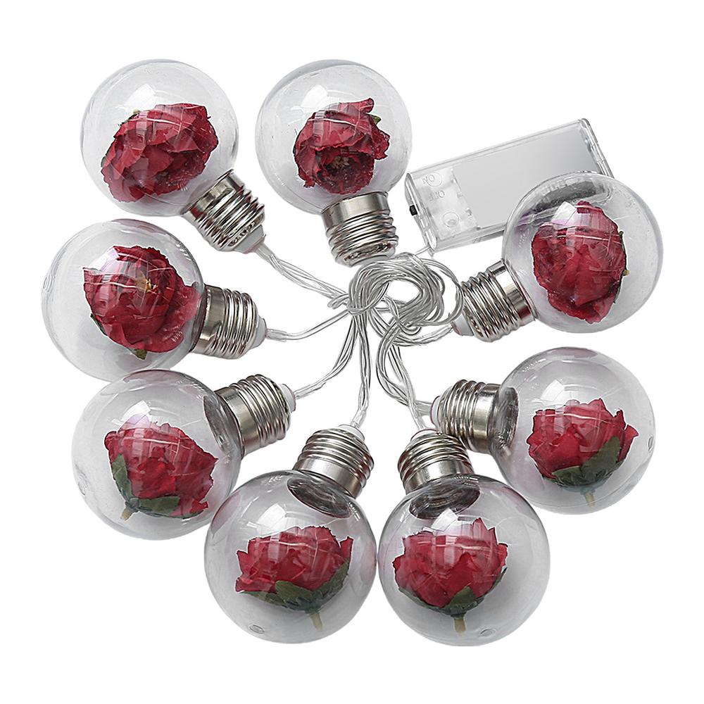 2025 Рождественские гирлянды из лампочек Светодиодные гирлянды-глобусы Водонепроницаемые для рождественской елки Садовое освещение Рождественская вечеринка