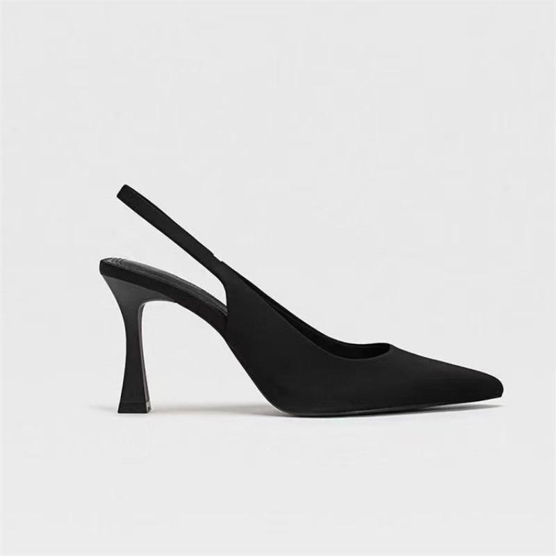 Летние Новые Европа и Соединенные Штаты Большой Размер Модные Остроносые Сандалии Темперамент с Французской Женской Обувью