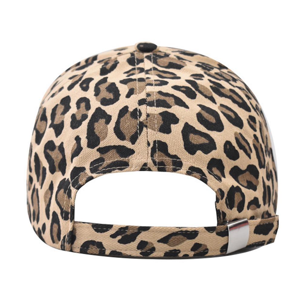 Hip Hop Leopard Print Baseball Cap Vintage Baseball Hat Women Men Outdoor Adjustable Gorras Snapback Unisex