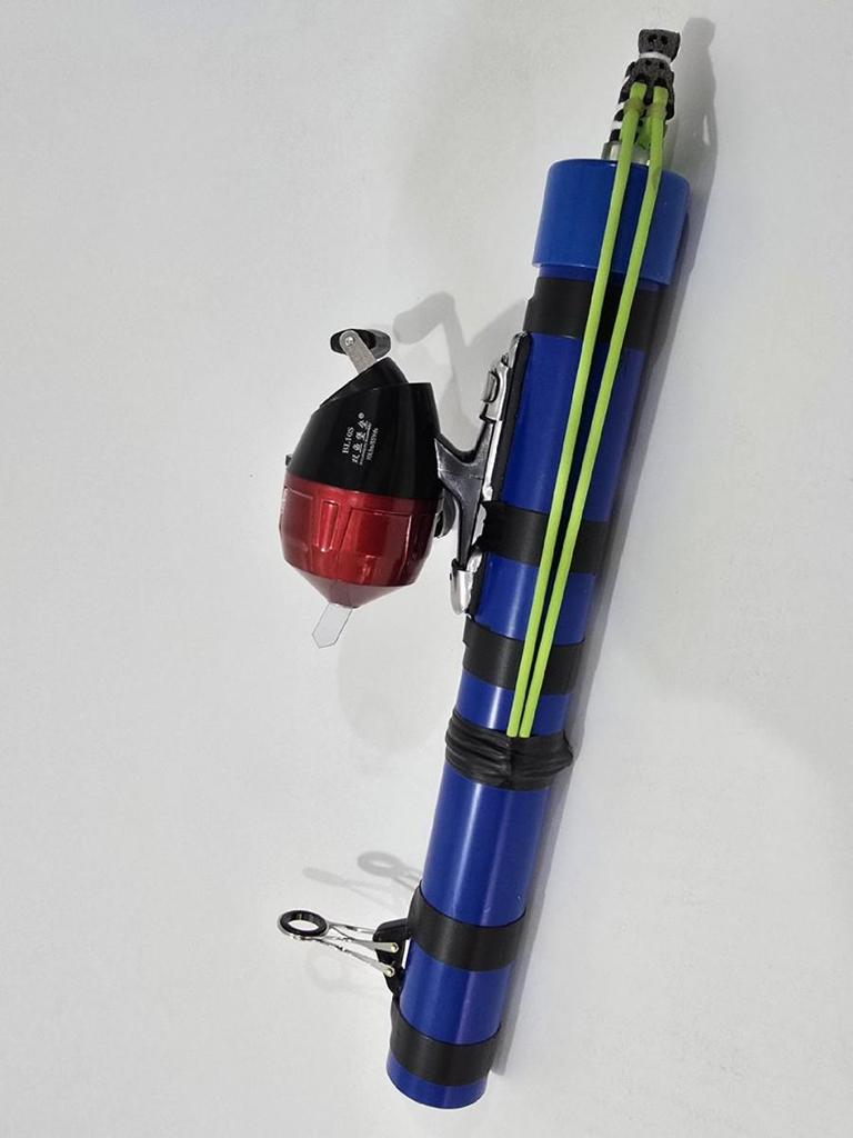 Литой Удилище для Рыбалки с Катушкой Спиннинг для Дальнего Заброса Блесны