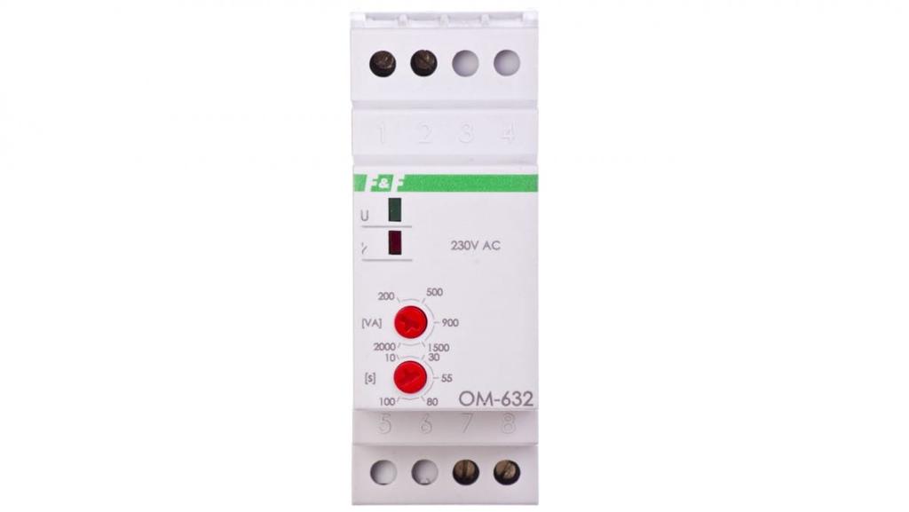 Power limiter 16A 1-100sec OM-632