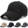 Unisex Fashion Seniors Baseball Cap Men Simple Letter Pure Cotton Hip Hop Hat Outdoor Leisure Golf Caps Spring and Summer Sports Hiking Hats